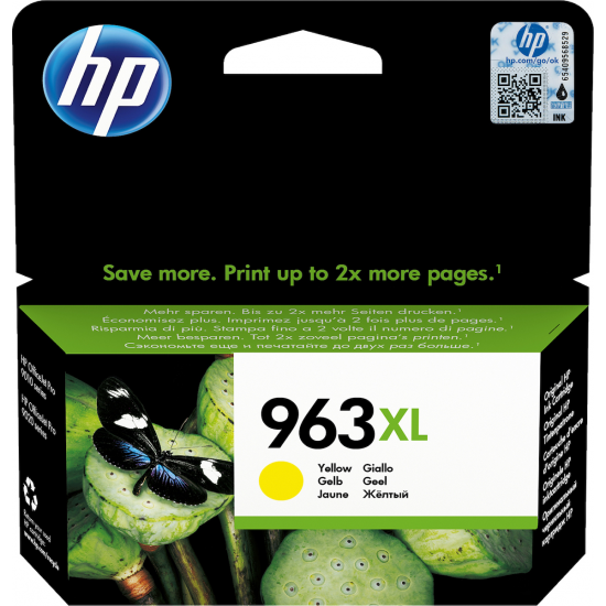HP 963XL YELLOW INK CARTRIDGE HP 963XL YELLOW INK CARTRIDGE