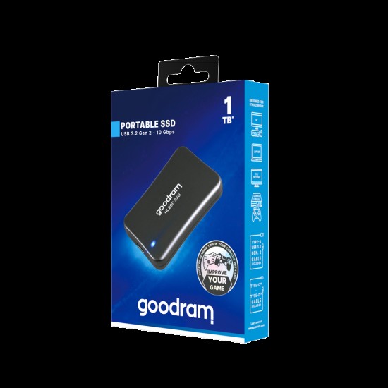 GOODRAM HL200 1TB EXTERNAL SSD USB3.2 GOODRAM HL200 1TB EXTERNAL SSD USB3.2