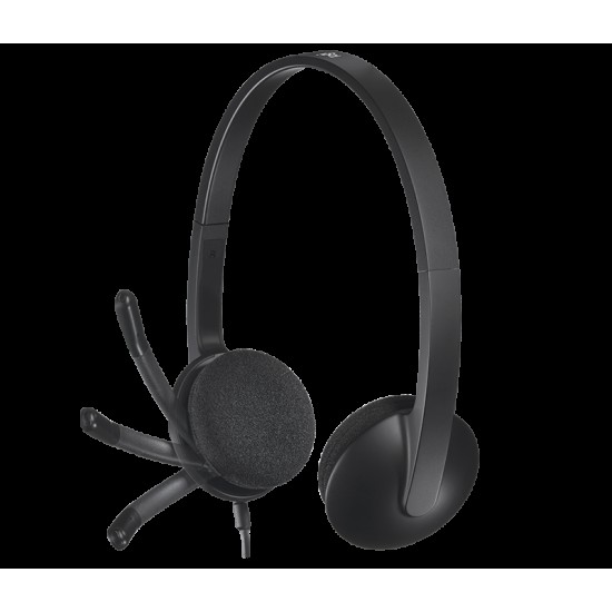 LOGITECH USB HEADSET H340 BLACK