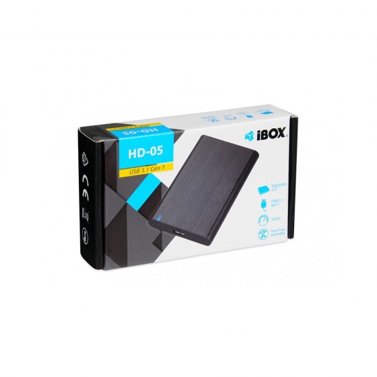 I-BOX HD-05 ENCLOSURE 2.5'' USB 3.1 GEN1 BLACK