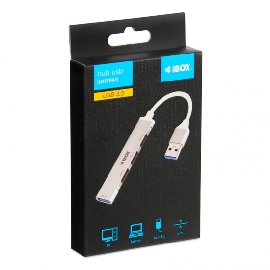 I-BOX HUB USB3.0 TO 4 PORTS (1X USB3.0 + 3X USB2.0)