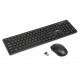 I-BOX WORKSTATION PRO KIT WIRELESS MOUSE + KEYBOARD SET BLACK