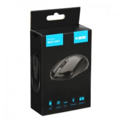 I-BOX WIRED OPTICAL MOUSE i007 BLACK 1.5M