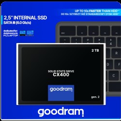  GOODRAM CX400 G.2 SSD 2.5'' 3D NAND SATA III 2TB