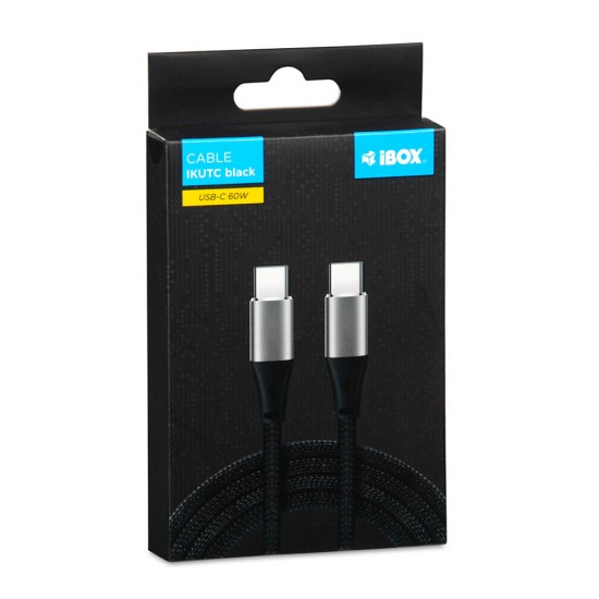 I-BOX CABLE USB-C (60W 20V 3A) QC4.0+ PD3.0 2M
