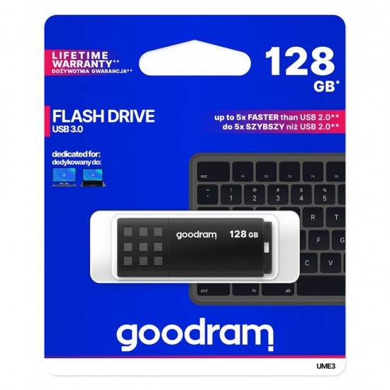 GOODRAM USB 3.0 128GB BLACK GOODRAM USB 3.0 128GB BLACK