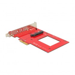 Delock PCI Express Card > 1 x internal U.2 NVMe - Speicher-Controller - 2.5" (6.4 cm)