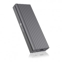 ICY BOX IB-1817M-C31 Externes USB-C 3.1 Gehäuse für M.2 NVMe SSD Aluminium