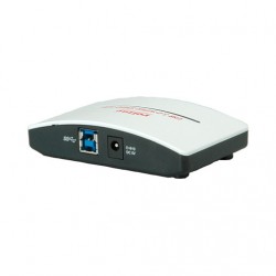 ROLINE USB 3.0 Hub "Black & White", 4 Ports, with Power Supply