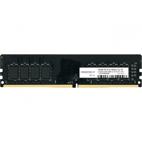 Innovation IT 2666 16GB CL19-19-19 1.20V LD 8-Chip memory module