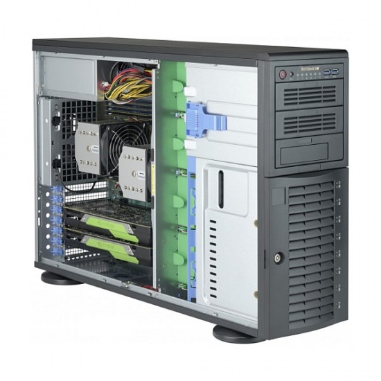 Supermicro CSE-743AC-1K26B-SQ computer case