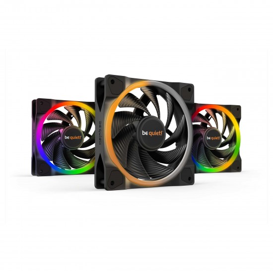 120mm be quiet! LIGHT WINGS 120mm PWM high-speed ARGB Triple-Pack