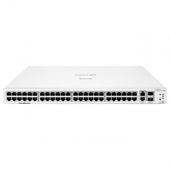 HPE Aruba Networking Networking Instant On Switch 48p Gigabit 2p 10GBT 2p SFP+ 1960