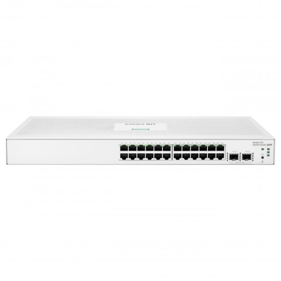 HPE Aruba Networking Networking Instant On Switch 24p Gigabit 2p SFP 1830 HPE Aruba Networking Networking Instant On Switch 24p Gigabit 2p SFP 1830