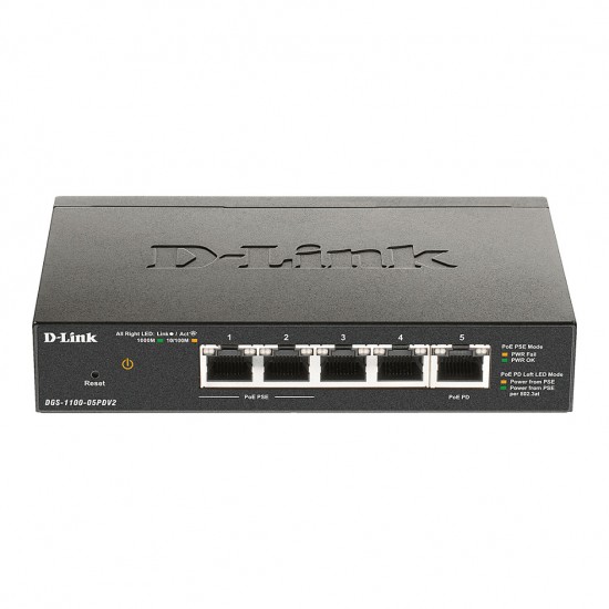 D-Link DGS-1100-05PDV2 network switch