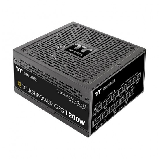 1200W ATX3.0 Thermaltake Tt Toughpower GF3 PCIe Gen 5.0 Ready 80+ Gold