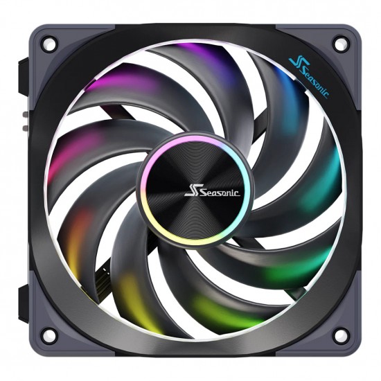 120mm Seasonic MagFlow 1225PWM ARGB 1-Fan Kit