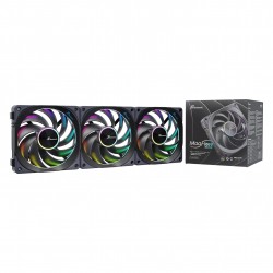 120mm Seasonic MagFlow 1225PWM ARGB 3-Fan Kit