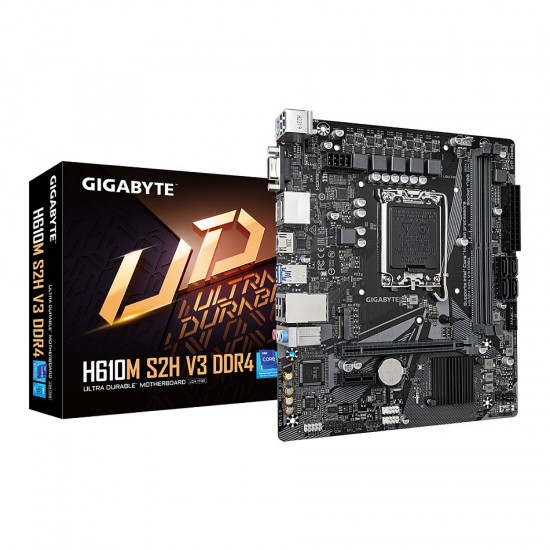 GIGABYTE H610M S2H V3 DDR4 motherboard