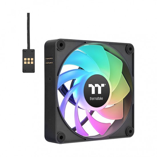 120mm Thermaltake CT120 EX Reverse ARGB Sync PC Cooling Fan 3 Fan Pack