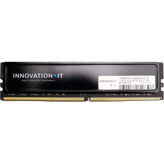 3600 16GB Innovation IT CL18 1.35V mit Heatspreader (CL18-22-22)