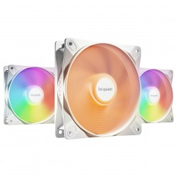120mm be quiet! LIGHT WINGS LX PWM high-speed White Triple-Pack