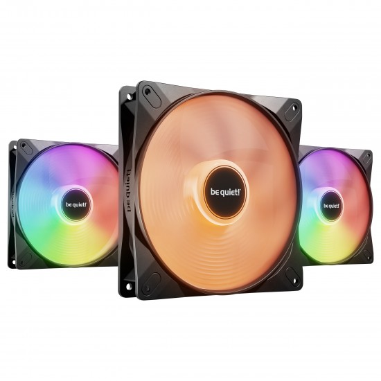 be quiet! LIGHT WINGS LX 140mm PWM High Speed 3-Pack Black be quiet! LIGHT WINGS LX 140mm PWM High Speed 3-Pack Black