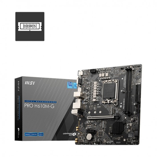 MSI PRO H610M-G motherboard