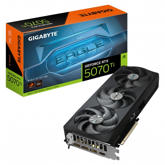 RTX 5070 Ti 16GB Gigabyte Eagle OC SFF GDDR7 3 Fan