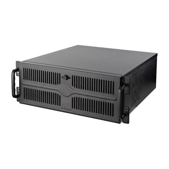 Mini Chieftec Rack-Servergehäuse UNC-409S-AIO-OP Black Mini Chieftec Rack-Servergehäuse UNC-409S-AIO-OP Black