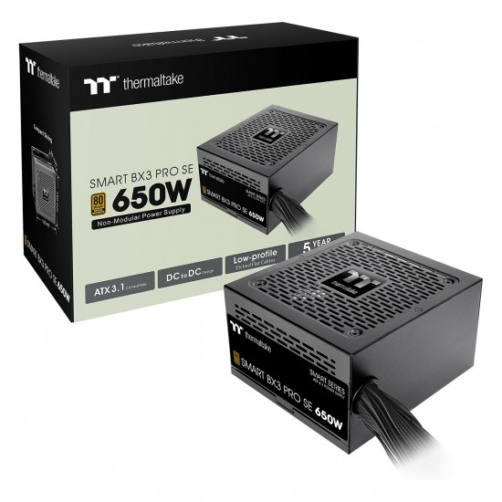 Thermaltake Smart BX3 Pro SE 650W power supply unit Thermaltake Smart BX3 Pro SE 650W power supply unit