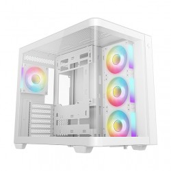 DeepCool CG530U 4F WH ATX Curved Glass Panoramic Case White DeepCool CG530U 4F WH ATX Curved Glass Panoramic Case White