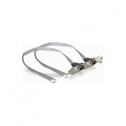 Slotblech - Seriell 2xPort 2mm Pinabstand Slotblech - Seriell 2xPort 2mm Pinabstand