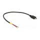 Delock Kabel USB 2.0 Micro-B Stecker > 2 x offene Kabelenden Strom 20 cm Raspberry Pi