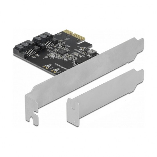 2 Port SATA PCI Express x1 Karte - Low Profile Formfaktor 2 Port SATA PCI Express x1 Karte - Low Profile Formfaktor
