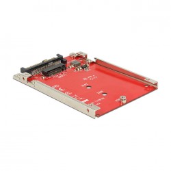 2.5? Konverter U.2 SFF-8639 > M.2 NVMe Key M - 7 mm 2.5? Konverter U.2 SFF-8639 > M.2 NVMe Key M - 7 mm