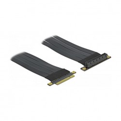 Riser Karte PCI Express x8 zu x8 mit flexiblem Kabel 30 cm
