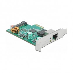 PCI Express x1 Netzwerkkarte 2,5 Gigabit LAN 1 x RJ45 mit PoE+ RTL8125