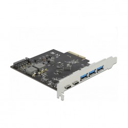 PCI Express x4 Karte zu 2 x USB Type-CTM + 3 x USB Typ-A - SuperSpeed USB 10 Gbps