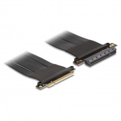 Riser Karte PCI Express x8 Stecker zu x8 Slot mit Kabel 30 cm