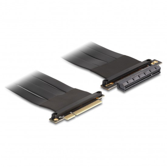 Riser Karte PCI Express x8 Stecker zu x8 Slot mit Kabel 30 cm