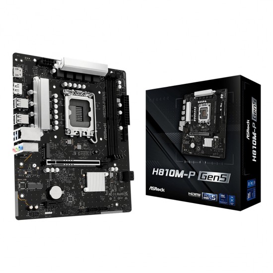 ASROCK H810M-P GEN5 DDR5 Intel S1851 90-MXBUE0-A0UAYZ retail