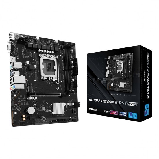 Asrock H610M-HDV/M.2 D5 Gen5