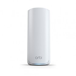NETGEAR Orbi 770 Series RBE770 - WLAN-System - (Extender) - bis zu 180 qm - Netz 1GbE, 2.5GbE, Wi-Fi 7 Multi-Band