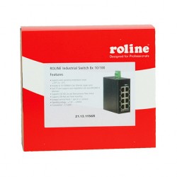 ROLINE Industrial Switch, 8x RJ-45, unmanaged ROLINE Industrial Switch, 8x RJ-45, unmanaged