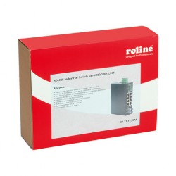 ROLINE Industrial Switch, 6x RJ-45, 2x ST, unmanaged ROLINE Industrial Switch, 6x RJ-45, 2x ST, unmanaged