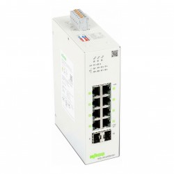 WAGO 852-1813/000-001 Lean-Managed-Switch 8 Port 1000Base-T 2-Slot 1000Base-SX/L
