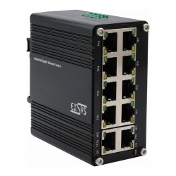 EXSYS EX-62025 10-Port Industrie Ethernet Switch EXSYS EX-62025 10-Port Industrie Ethernet Switch