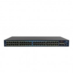 ALLNET Switch full managed Layer2+ 52 Port • 48x GbE • PoE Budget 850W • 48x PoE at • 4x SFP+ • 19 • JSON API • ALL-SG8652PMJ-10G-850W