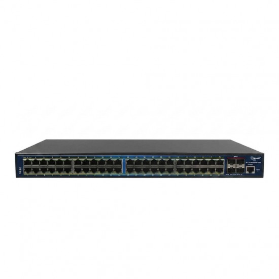 ALLNET Switch full managed Layer2+ 52 Port • 48x GbE • PoE Budget 850W • 48x PoE at • 4x SFP+ • 19 • JSON API • ALL-SG8652PMJ-10G-850W ALLNET Switch full managed Layer2+ 52 Port • 48x GbE • PoE Budget 850W • 48x PoE at • 4x SFP+ • 19 • JSON API • ALL-SG8652PMJ-10G-850W